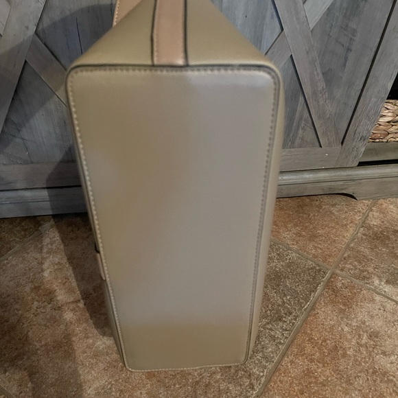 Topshop Double Strap Shoulder Beige Bag - Picture 11 of 11